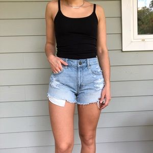 American Eagle jean shorts
